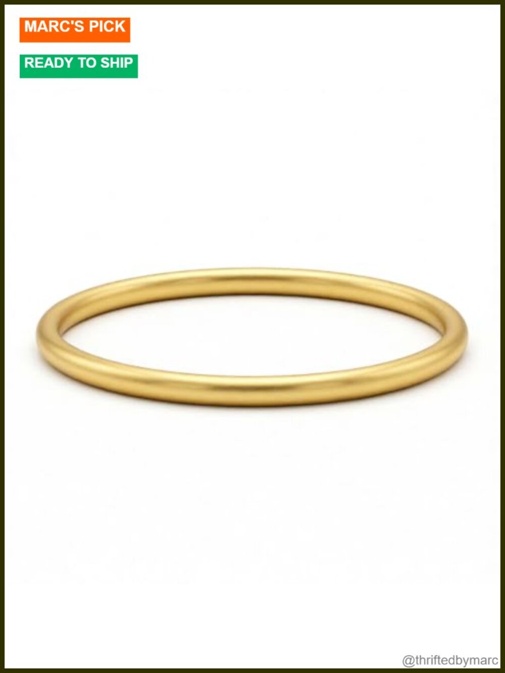 14K Gold Bangle Bracelets Matte Frosted Stackable Bangles Women 3mm